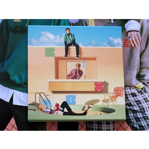 Подписанный вручную EXO-CBX альбом с автографом цветущие дни CD+ Фотокнига k-pop 042018A - Цвет: Day Ver
