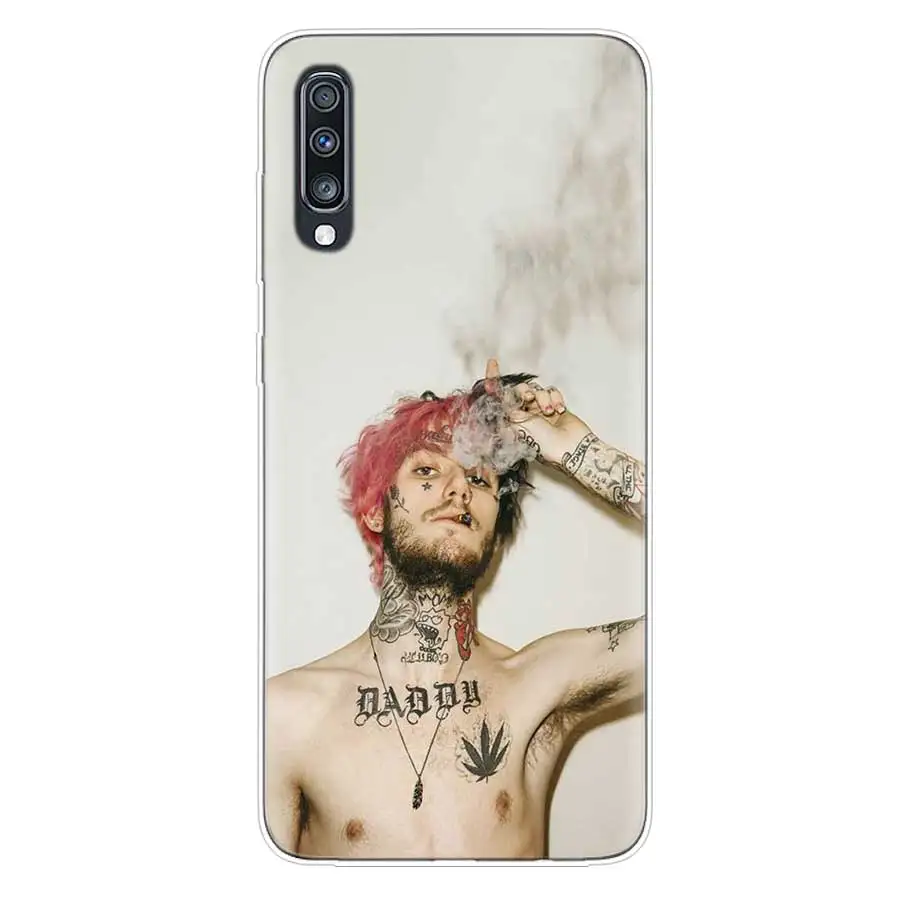 Горячий поп рэпер Lil Peep Мягкий ТПУ чехол для Samsung Galaxy S10 Plus S10E A70 A50 A30 M40 M30 M20 A60 A40 A20 A10