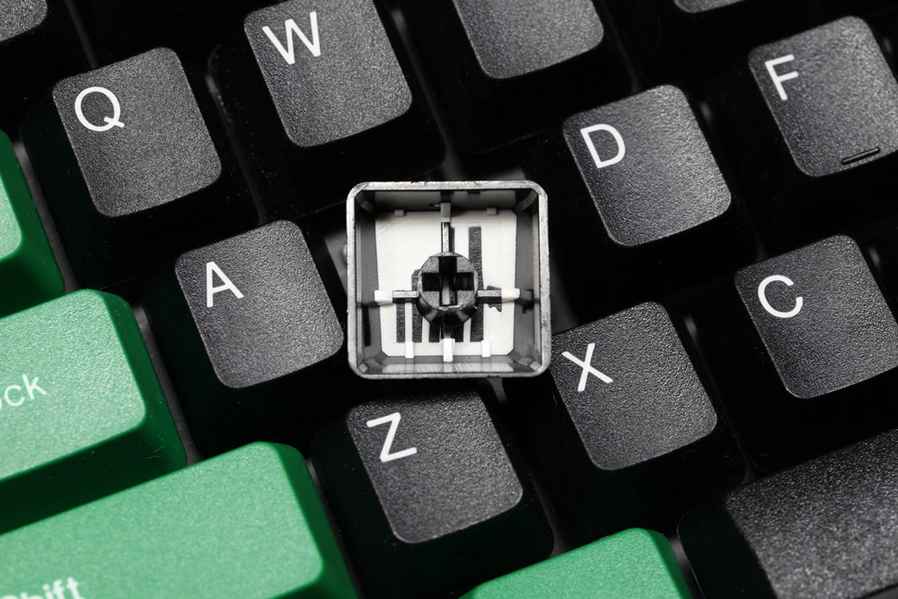 Taihao abs двойные колпачки для игр diy механическая клавиатура зеленого черного