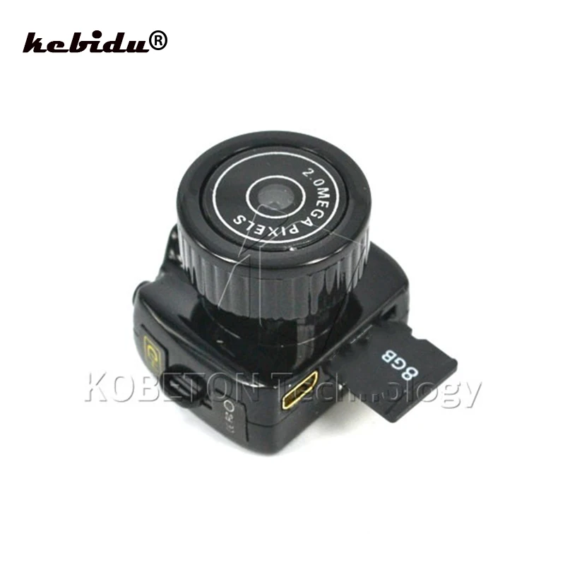 Kebidu Горячая Y2000 Пиксельная карманная видео аудио цифровая камера Micro Mini HD CMOS2.0 Mega