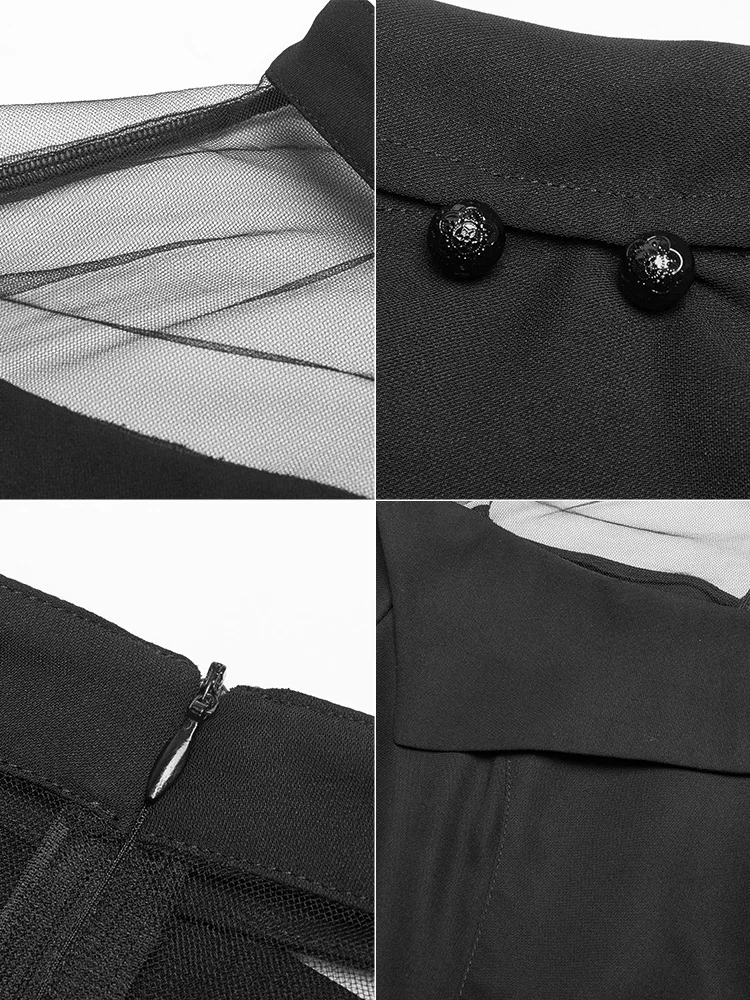 Женское шифоновое платье с открытыми плечами черное облегающее вырезами в