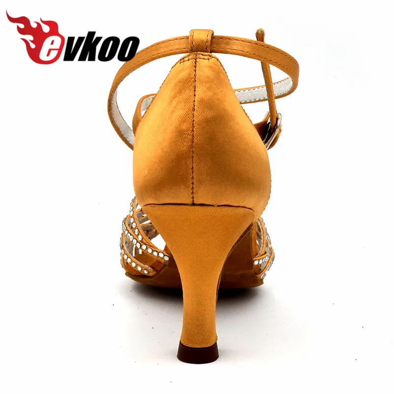 Туфли для латиноамериканских танцев со стразами каблук 7 см 5 см|ballroom dance shoes|latin