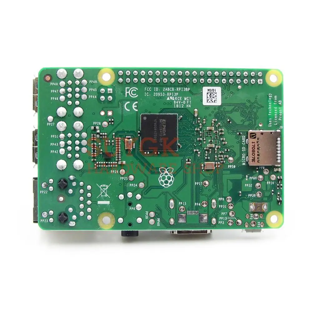 2018 новый оригинальный BCM2837B0 64 битный 1 ГБ SDRAM WiFi 2 4/5 0 ГГц Bluetooth PoE Ethernet Pi 3B + PI3 B