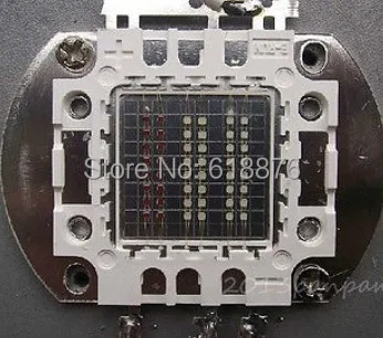 Светодиодный прожектор высокой мощности 50 Вт холодный белый красный синий