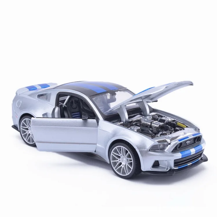 1:24 Ford Mustang серии BOSS GT Street Racer сплав спортивный автомобиль статические модели