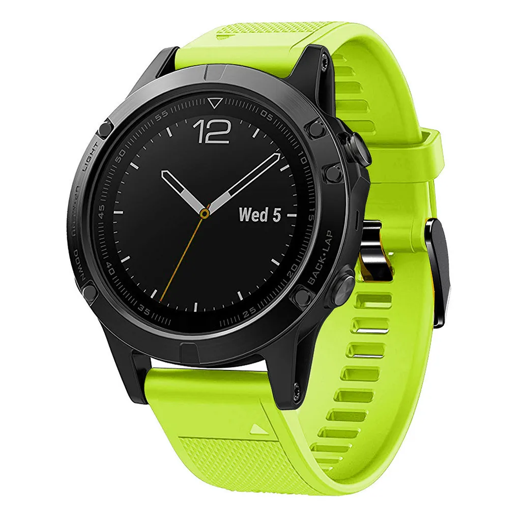 Роскошные Сменные наручные часы из ТПУ для Garmin Fenix 5X/5X Plus/3/3 HR, ремешок для часов, ремешок для часов, умные часы с пряжкой, браслет на запястье