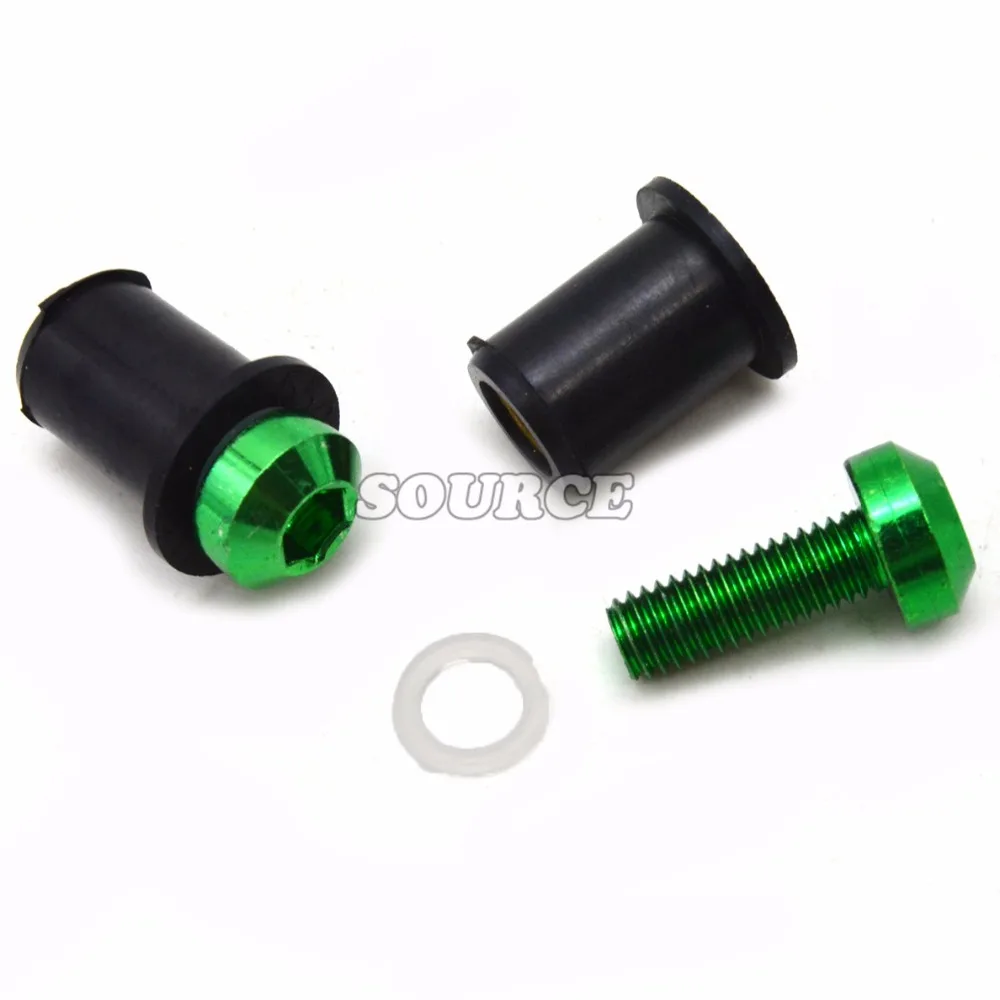 5 мм шт. универсальные болты с шипами для лобового стекла мотоцикла винтовые