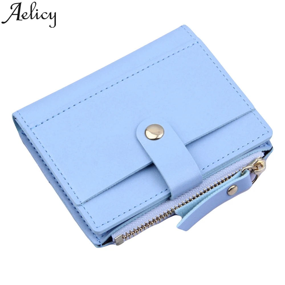 Aelicy Модные женские милые кошельки и сумки карамельных цветов кошелек для