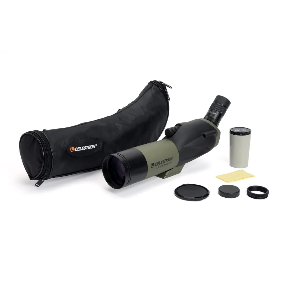 Телескоп рефракторный Celestron ULTIMA65 45 градусов 18x-55x многослойный для наблюдения за