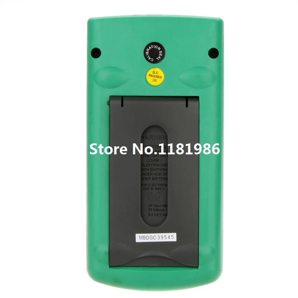 Цифровой мультиметр AutoRange MS8218 высокая точность функция True RMS ПК USB 50000 отсчетов 5 1/2