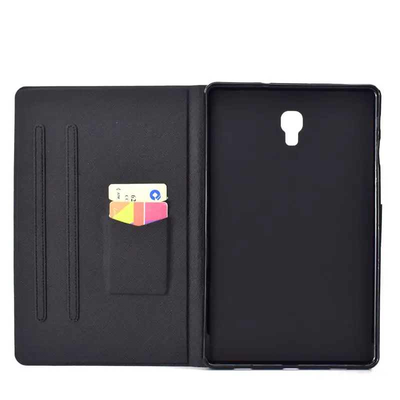 Чехол для samsung Galaxy Tab A A2 10," T590 T595 T597 SM-T595 чехол для планшета Модный чехол с подставкой в виде животных+ пленка+ ручка