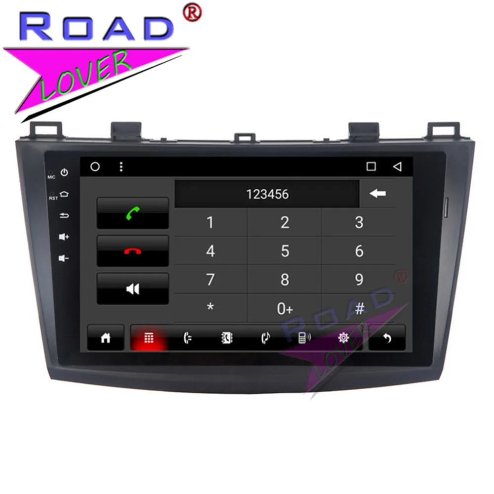 Roadlover Android 8 1 Автомобильный мультимедийный плеер радио для Mazda 3 Star Cheng 2011-2016 Стерео
