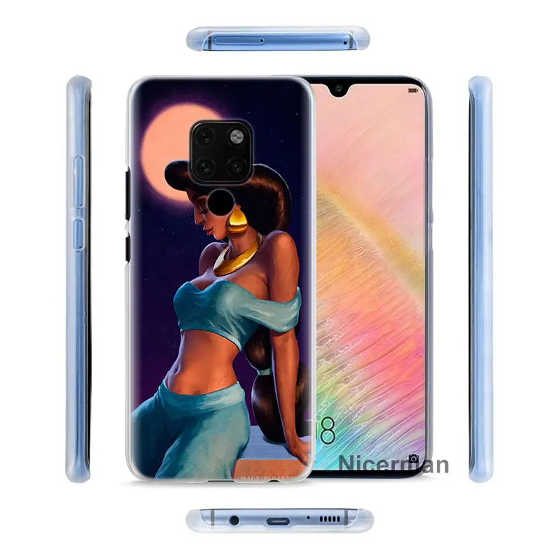Капа Аладдин Принцесса Жасмин чехол для телефона для huawei mate 10 20 Lite 20 Pro P30 Pro P30 P20 Lite P Smart Plus чехол Coque