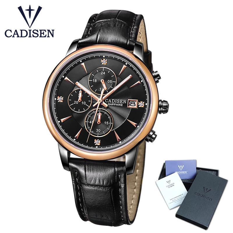 

CADISEN Top Men Watches Luxury Brand Men's Quartz Hour Analog Sports Watch Men Army Military Wrist Watch Relogio Masculino