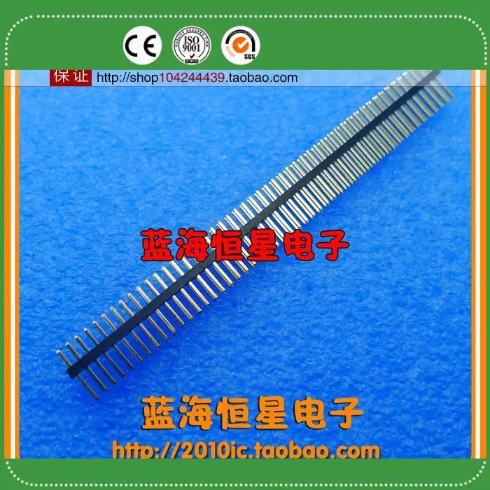 Free Delivery.1.27mm spacing 2 * 50 double pin straight | Электронные компоненты и принадлежности