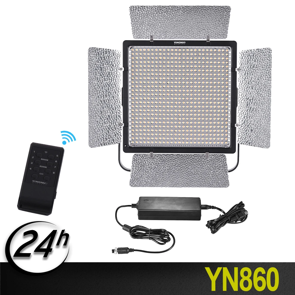 Новинка YONGNUO YN860 3200 K 5500 двухцветная температура Pro светодиодная подсветка CRI 95 + w/CT