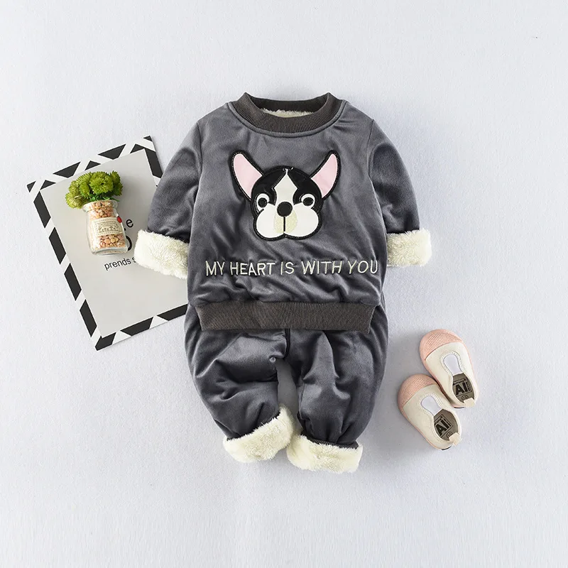 Одежда для малышей коллекция 2019 года осенне-зимняя одежда мальчиков и девочек