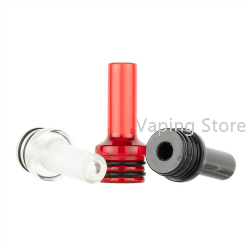 Мулан Cthulhu Mulan MTL RDTA 510 Delrin капельный наконечник 22 мм длиной 5 с узким отверстием BSKR