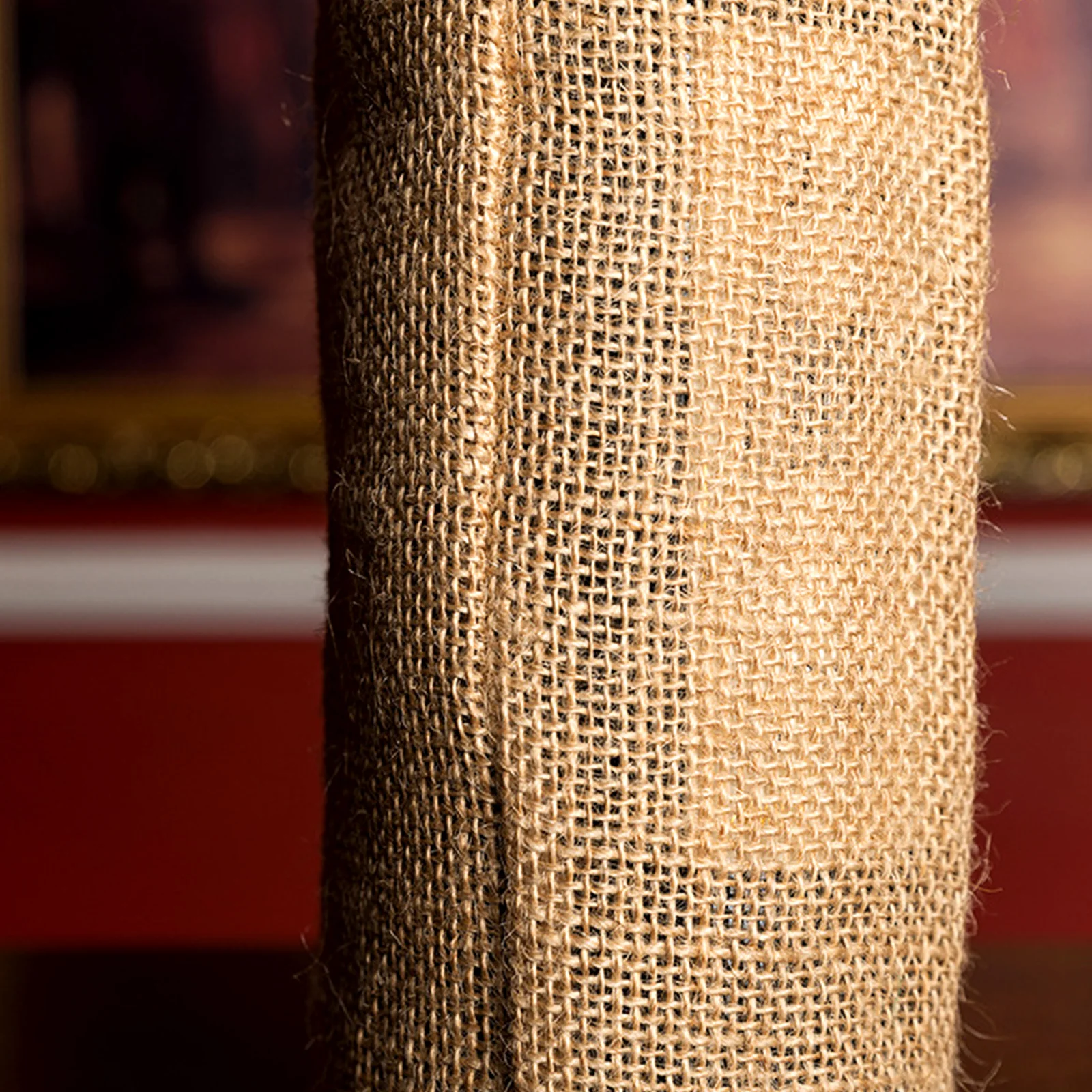 European Jute Burlap Mr &amp Mrs Wine Bottle Bag Champagne Holder Pouch Cover For Valentine's Day Wedding Anniversary Party Supply | Дом и
