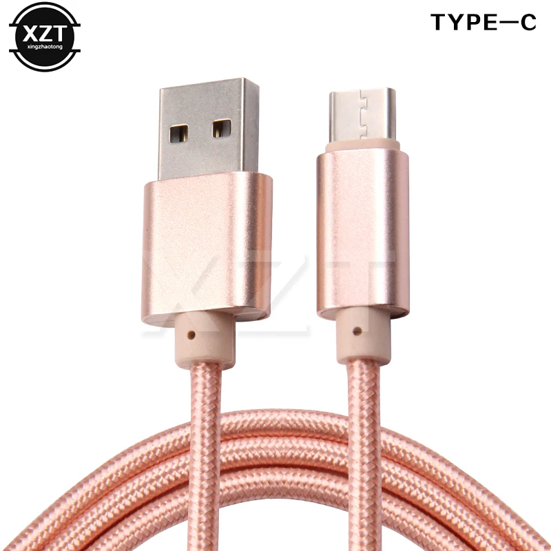 Кабель USB 3 1 типа C нейлоновый кабель для быстрой зарядки и синхронизации данных