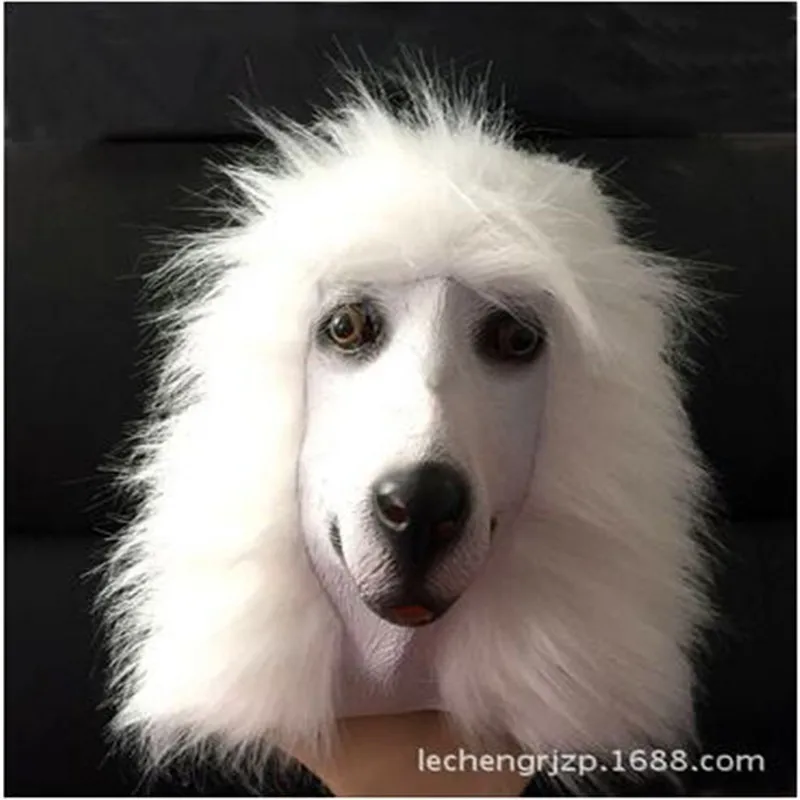 Новая маска для животных Маска единорога взрослых обезьяны на Хэллоуин