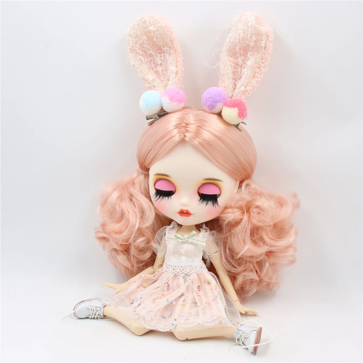 1/6 bjd индивидуальные куклы завод blyth кукла с яркой кожей сустава тела шампанского волос, новое матовое лицо с зубами, 30 см BL3139/1010