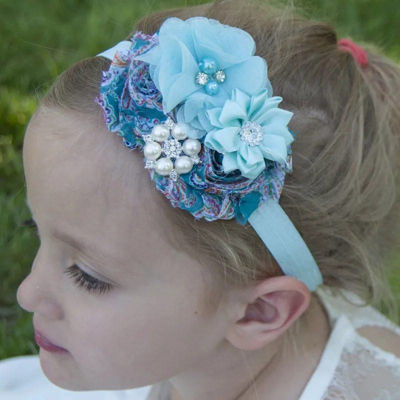 1 шт. обруч с цветочным принтом в виде феникса ободок для волос модные аксессуары