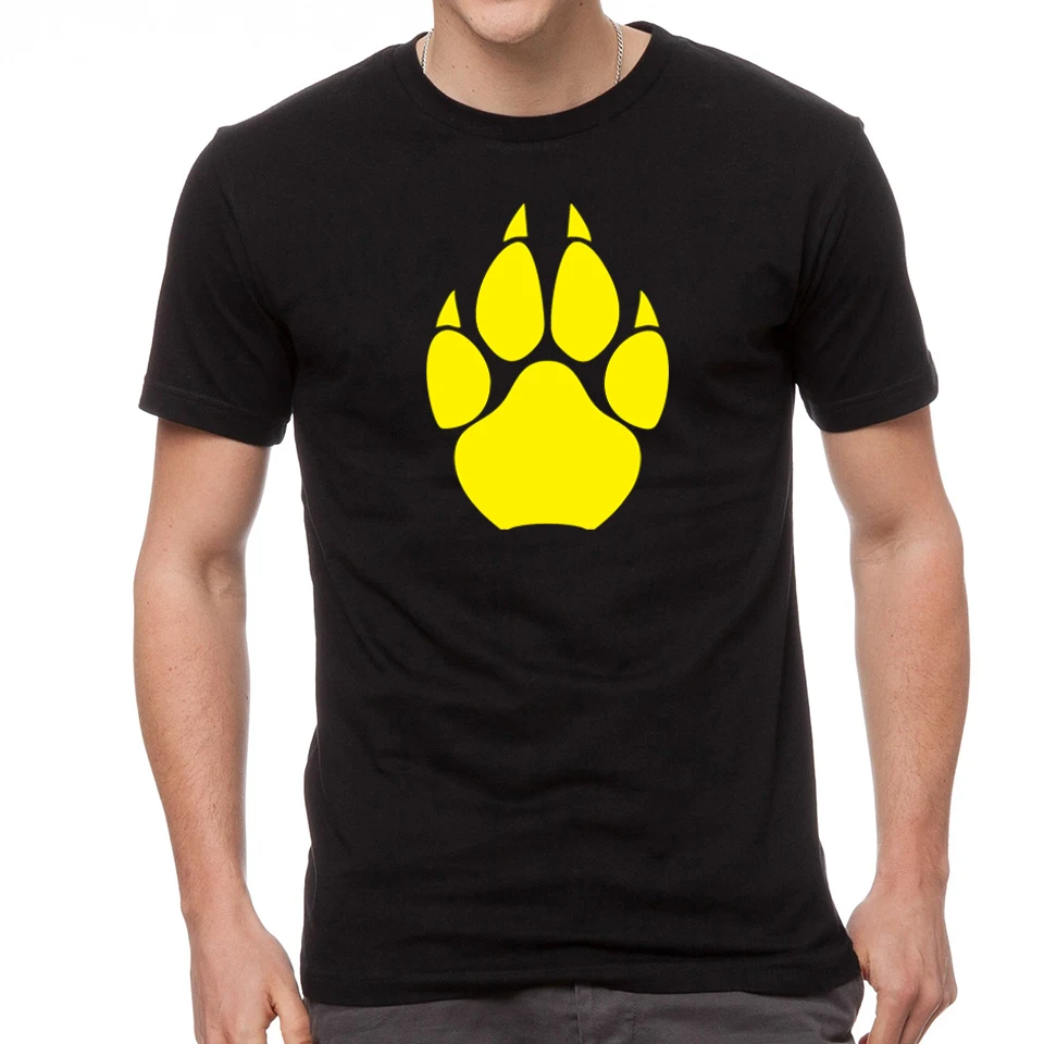 Мужчины Bear Paw Футболка со следами DOMI 2019 лето новый хлопок o образным вырезом с