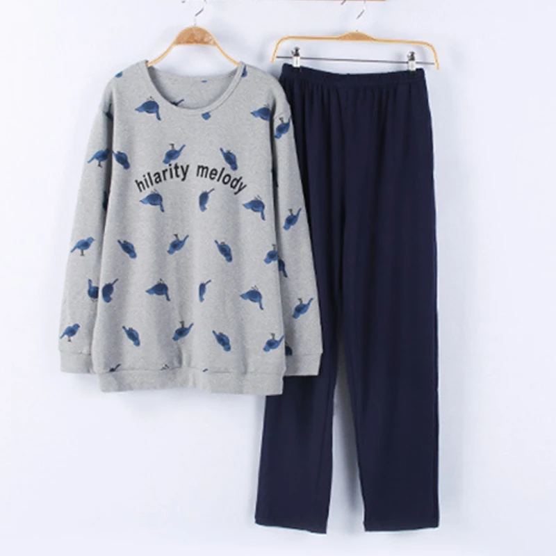 Весенне осенняя модная Пижама для женщин пижама с круглым вырезом женские