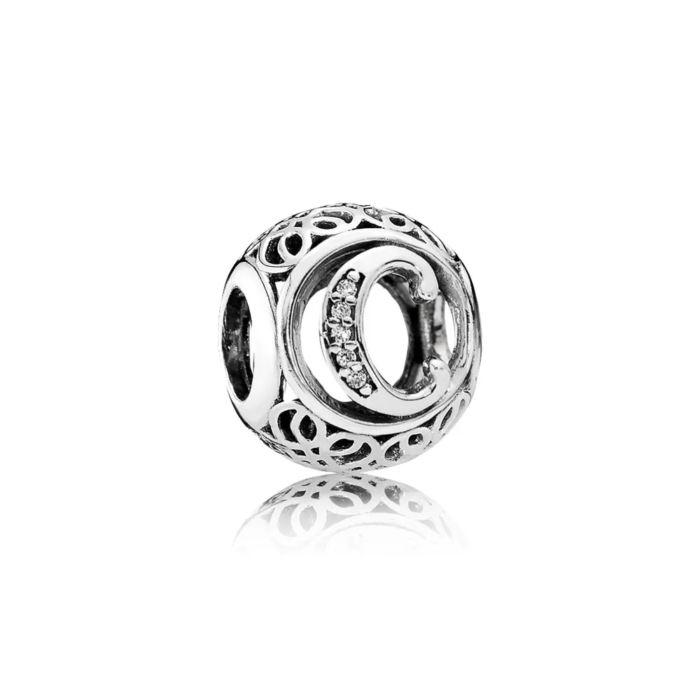 Женские винтажные браслеты Pandora из стерлингового серебра 925 пробы с четким
