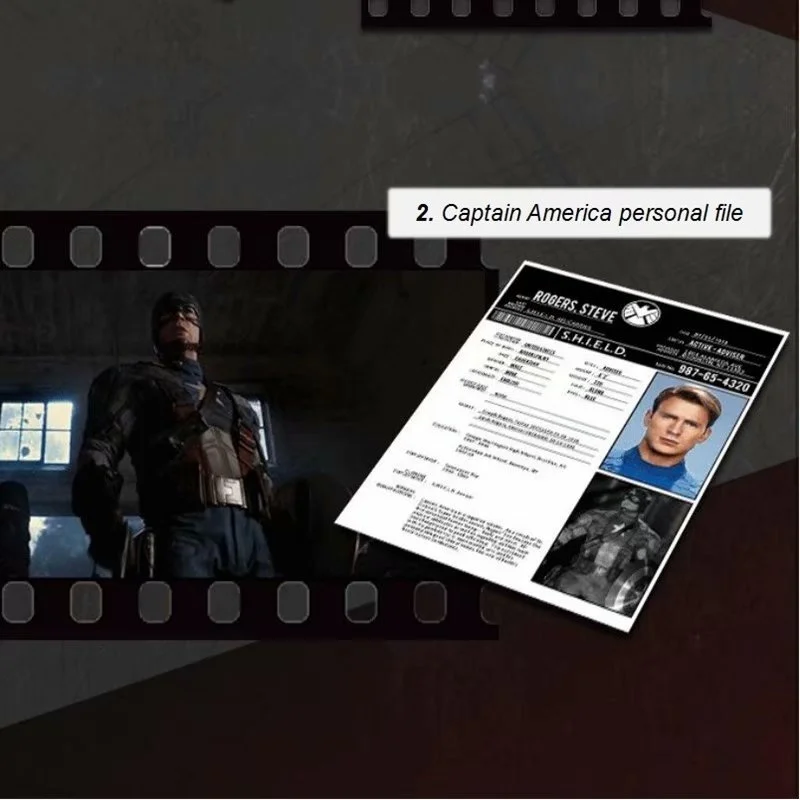 Агенты Marvel из Shield s.h.i.e.l. D Капитан Америка папка для файлов А5 принадлежности папка для файлов А4 Школьные Аксессуары офисное украшение