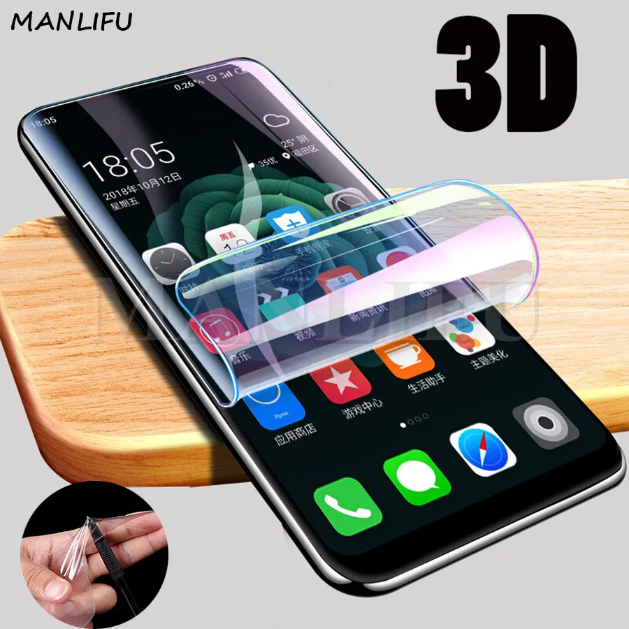 3D полное покрытие Защитная пленка для экрана Mi 9 8 из мягкого ТПУ Xiaomi Pocophone F1 A2 Lite