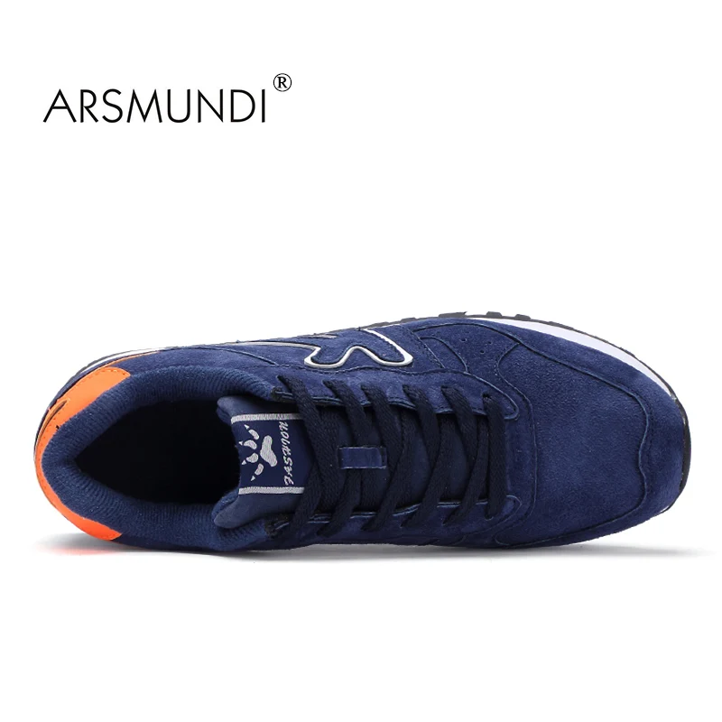 ARSMUNDI оригинальные мужские популярные прогулочные туфли кроссовки на танкетке