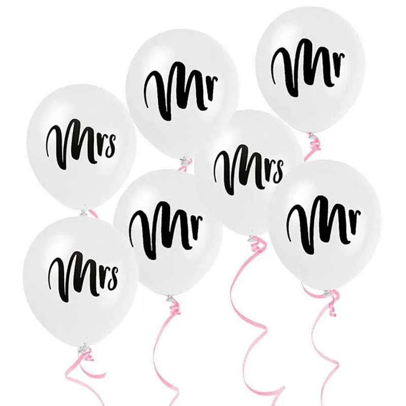 5 шт. девичник Mr Mrs Balloon вечерние девичники для свадьбы помолвки украшения