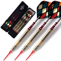 cuesoul soft tip darts with 16 grams brass barrels for electronic dartboard