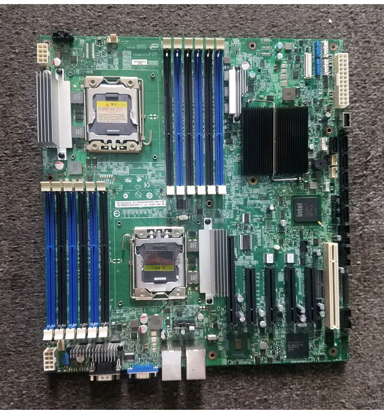 Материнская плата для сервера Intel S5520HC LGA1366 X58 материнская с поддержкой