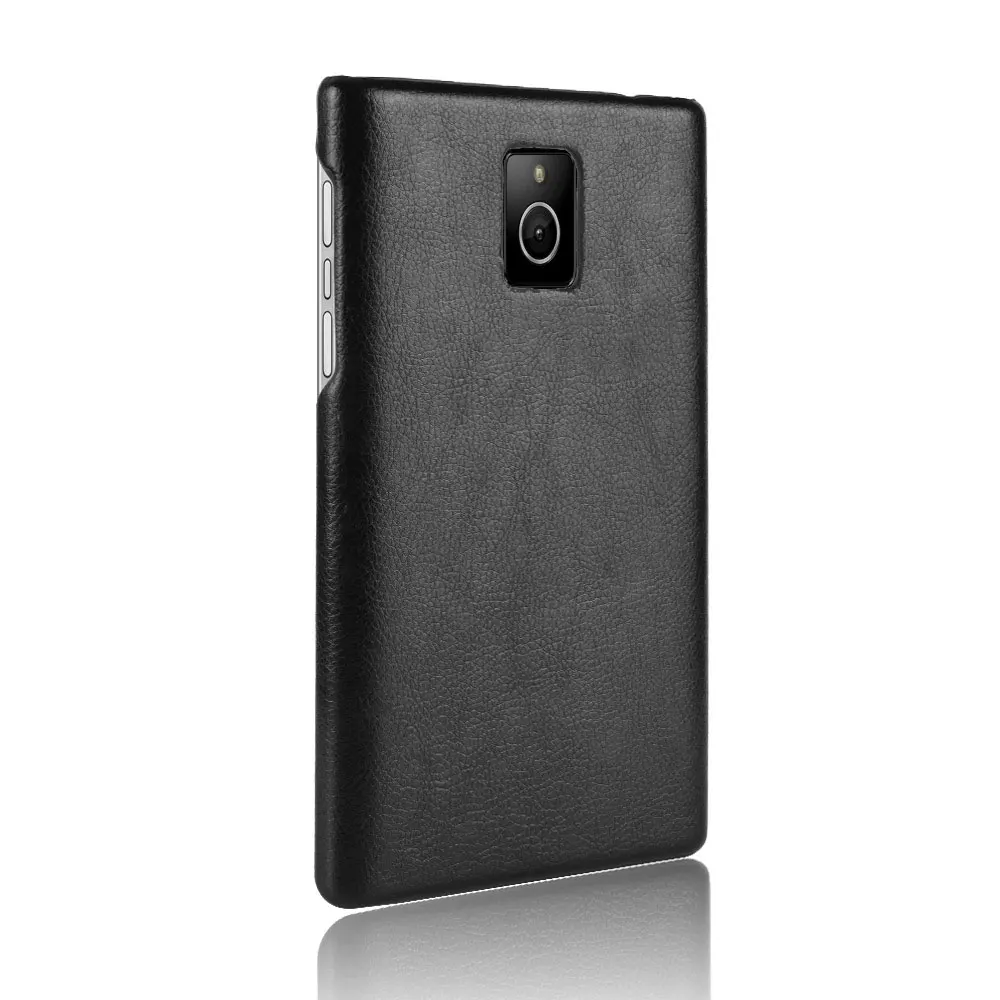 Чехол для BlackBerry Q30 винтажный Pu кожаный твердый пластиковый чехол на заднюю панель