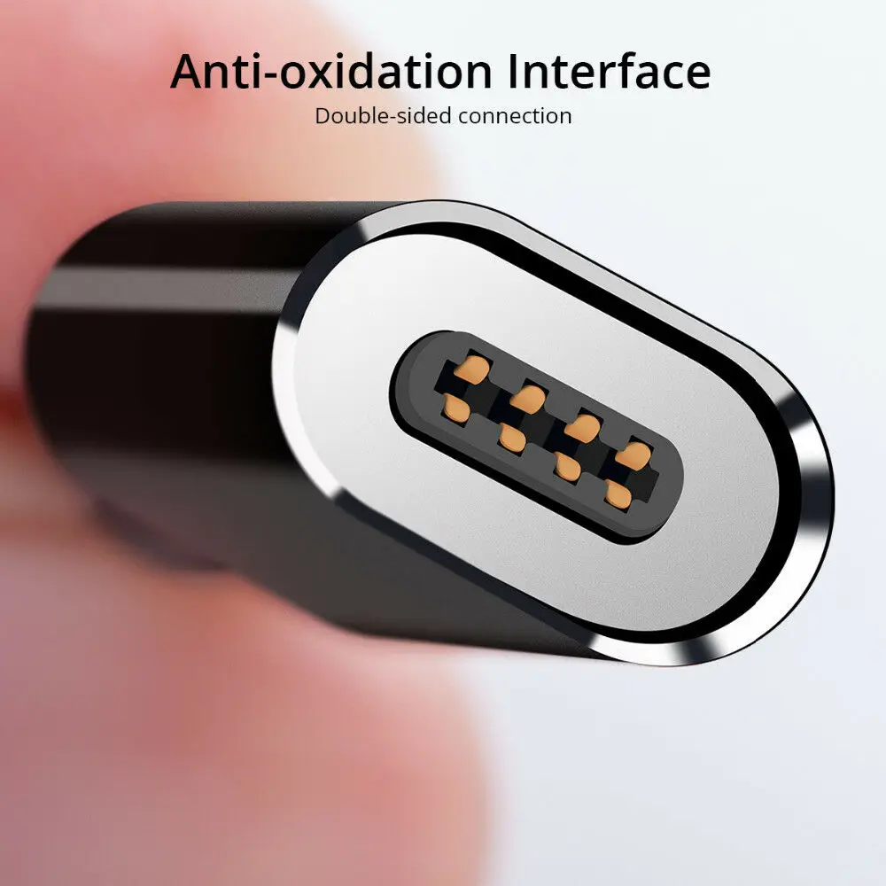 Магнитный кабель Micro usb Type C адаптер для быстрой зарядки телефона магнитное