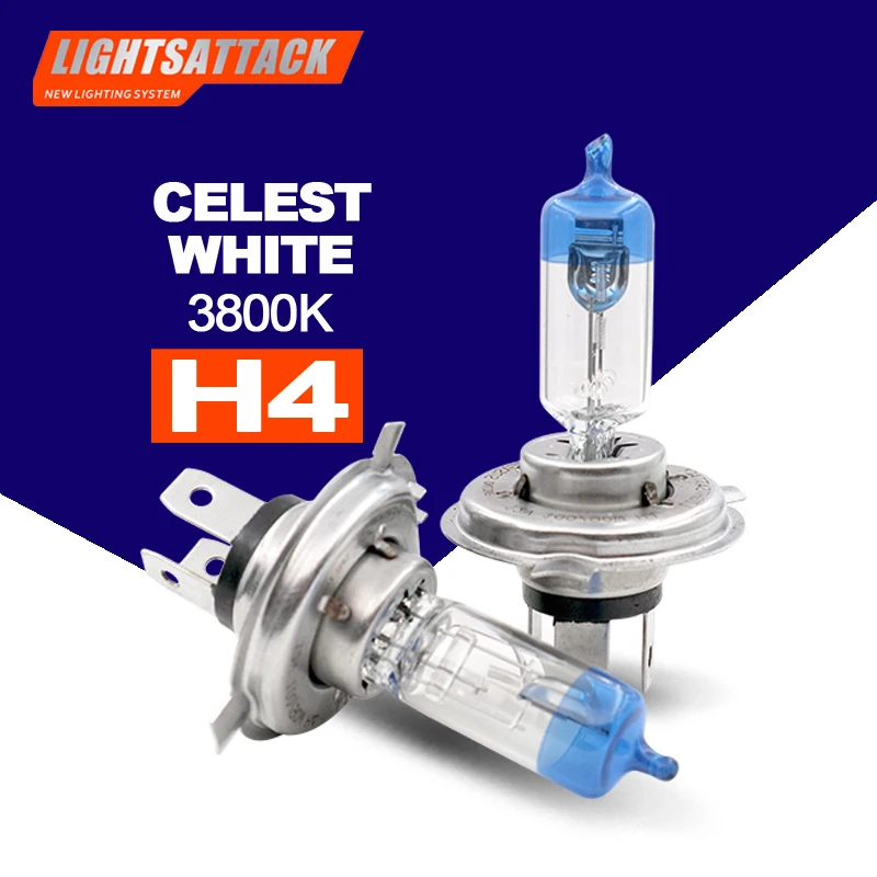 

Автомобильные галогенные фары PEGASUS H4 1500lm, автомобильные фары 3800K