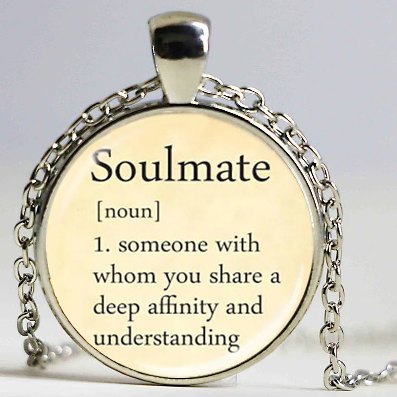 Модный кулон с душой словарное определение ожерелья для женщин массивное