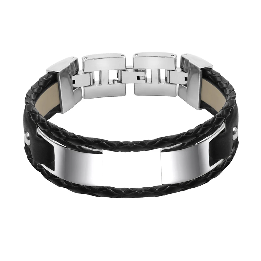 Высококачественные часы из натуральной кожи, ремешок, браслет Для Fitbit Alta HR, ремешок на запястье, напульсники - Цвет ремешка: black