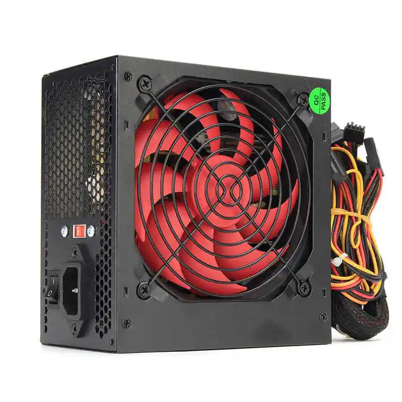 Макс 750 Вт PSU ATX 12 в игровой ПК блок питания 24Pin/PCI/SATA/ATX 700 Walt 12 см вентилятор компьютер блок питания для BTC