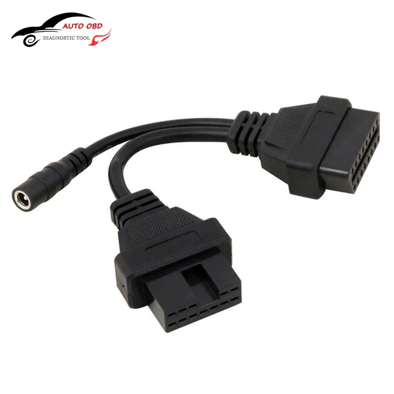 Новый кабель OBD для Mitsubishi 12 16 штырьков штырьки разъема OBD2 II 2 Удлинительный