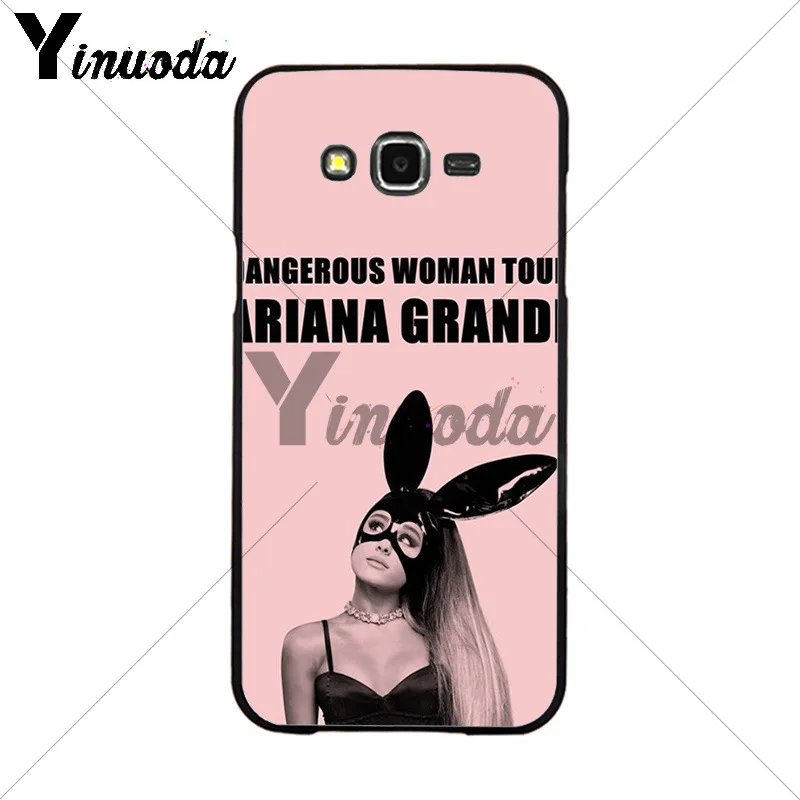 Роскошный Гибридный чехол для телефона Yinuoda Cat Ar Ariana Grande Samsung 2015J1 J5 J7 2016J1 J3 Note3 4 5 Coque