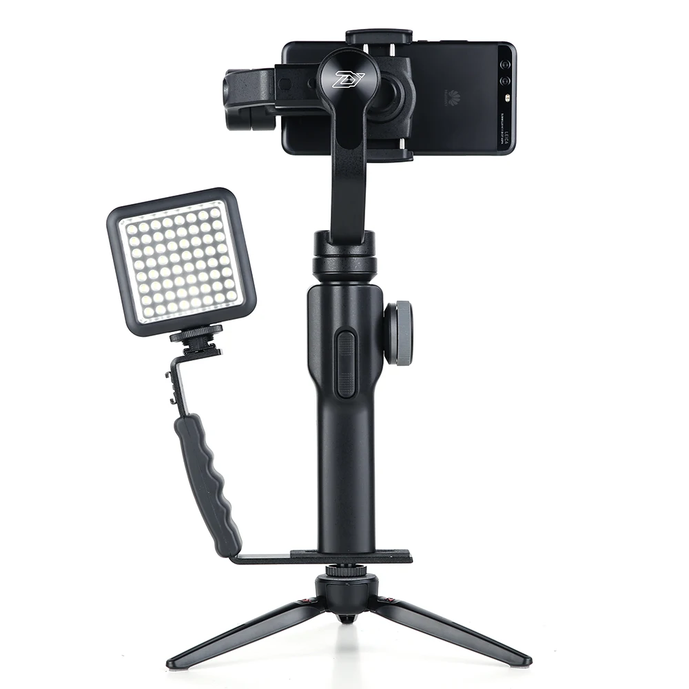 Zhiyun Smooth 4 3-осевой портативный смартфон сотовый телефон видеокамеры Стабилизатор для iPhone X 8 7P samsung S9 S9+ S8 PK гладкая Q DJI Osmo 2
