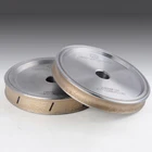 Алмазное Колесо FA с прямым краем, 1 шт., 6 дюймов, для обработки спекания, бронзовое соединение для стекла 3-12 мм