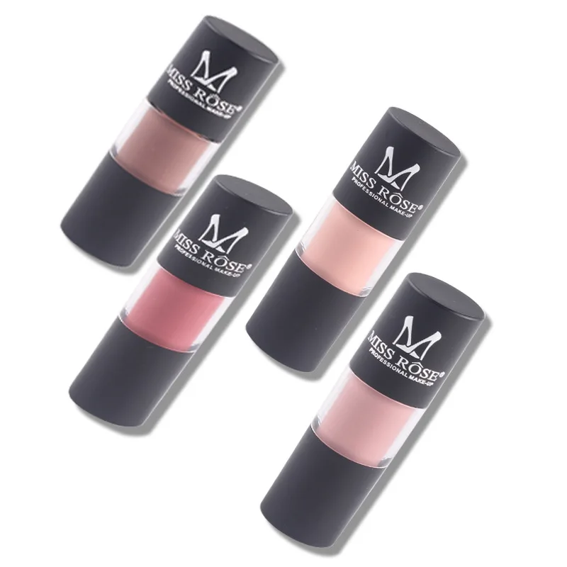 MISS ROSE 1 шт Матовый Блеск для губ водостойкая долговечная Mate Batom не выцветает