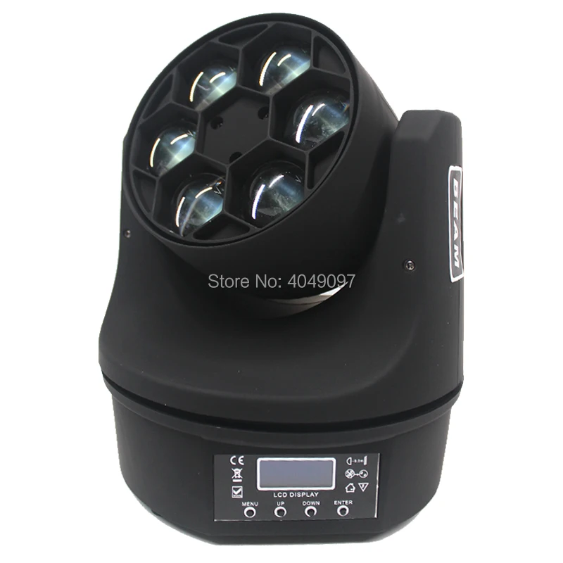 2 шт. 6x15 Вт RGBW 4в1 Mini Bee Eye Led Moving Head Beam Light 6*15 LED Hawk Wash DJ Stage Light|Эффект освещения сцены| |