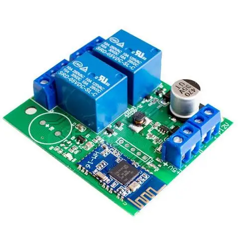 5 шт./лот 2 канальный релейный модуль Bluetooth 4 0 BLE для Apple Android Phone IOT|Интегральные