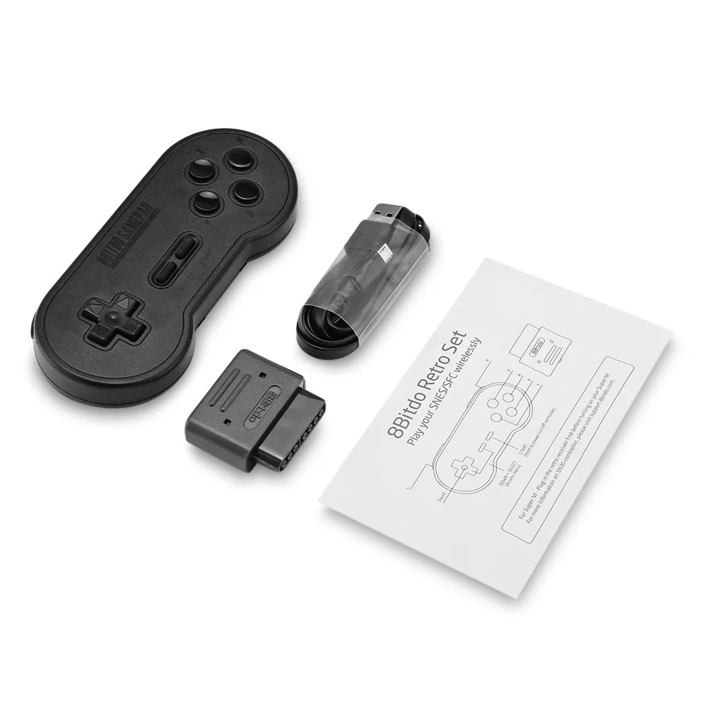 8BitDo 2 4G беспроводной Bluetooth SN30 ретро набор геймпад игровой контроллер + приемник